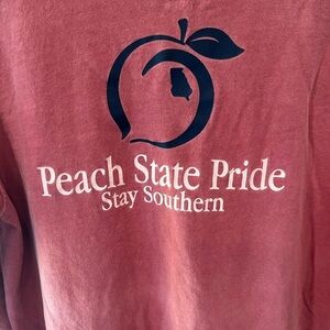 Peach State Pride long sleeve t-shirt in GUC